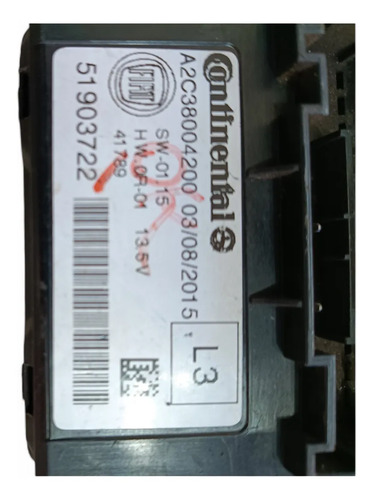 Módulo De Conforto Bcm Fiat 51903722 Continental - Imagem 2