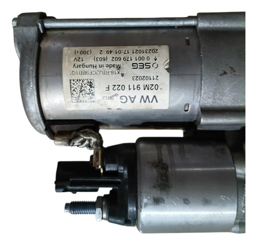 Motor De Partida Vw Original 02m911022f Virtus Golf 1.4 - Imagem 2