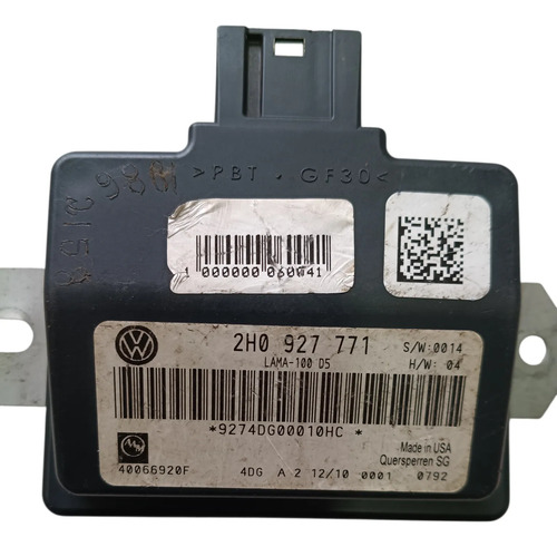 Módulo De Bloqueio Diferencial Vw Amarok 2h0 927 771