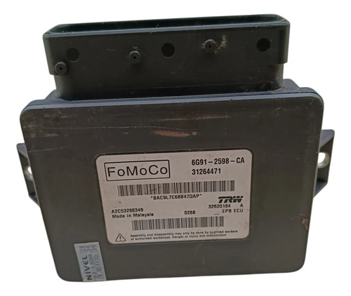 Módulo Freio Mão Eletrônico Fomoco 6g912598 Ca Volvo Xc60 - Imagem 2