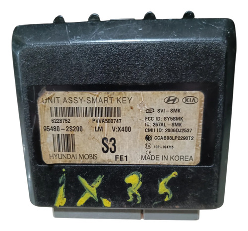 Módulo De Ignição Smart Key Hyundai Ix35 95480 2s200 - Imagem 4