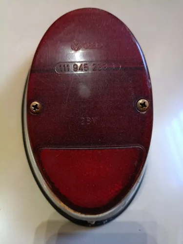 Lanterna Original Vw Traseira Fusca 1119452331 Direito/passageiro Rubi - Imagem 4