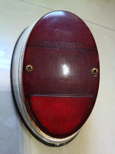 Lanterna Original Vw Traseira Fusca 1119452331 Direito/passageiro Rubi - Imagem 7