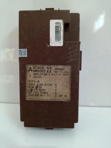 Módulo Controle  Etacs Mitsubishi Pajero Mr530222