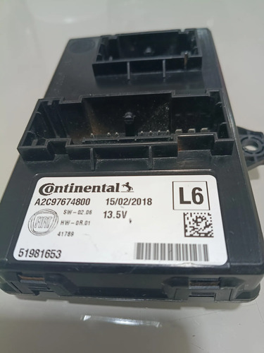 Módulo Conforto Fiat Toro 51981653 L6 A2c97674800 - Imagem 2