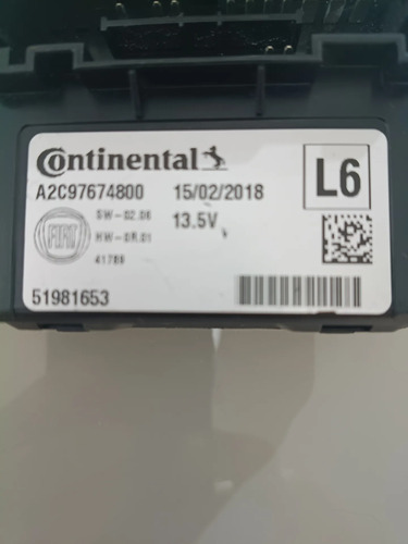 Módulo Conforto Fiat Toro 51981653 L6 A2c97674800 - Imagem 4