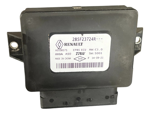Módulo Freio De Mão Elétrico Renault 285f23724r Epb Trw Orig