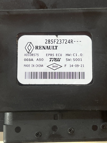 Módulo Freio De Mão Elétrico Renault 285f23724r Epb Trw Orig - Imagem 7