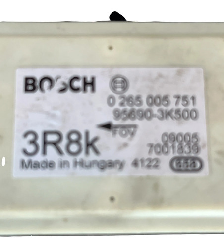 Sensor Esp Hyundai Azera Sonata Santa Fé - Bosch 95690-3k500 Preto - Imagem 2
