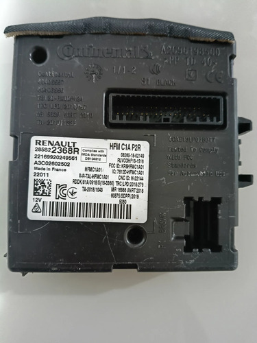 Módulo Conforto Hfm Renault Duster Captura 285s22368r - Imagem 1