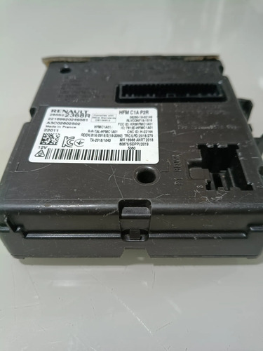 Módulo Conforto Hfm Renault Duster Captura 285s22368r - Imagem 2