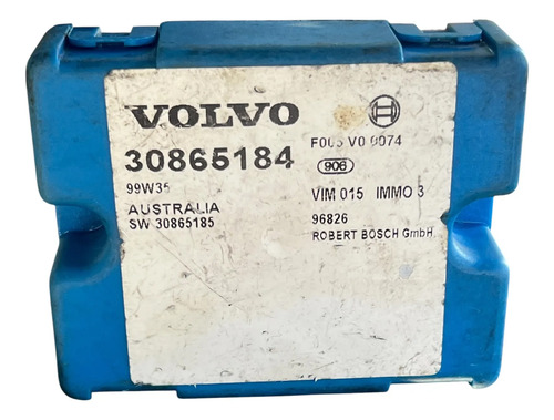 Módulo Imobilizador Central De Alarme Volvo S40 V40 30865184 - Imagem 1