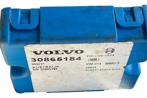 Módulo Imobilizador Central De Alarme Volvo S40 V40 30865184 - Imagem 2