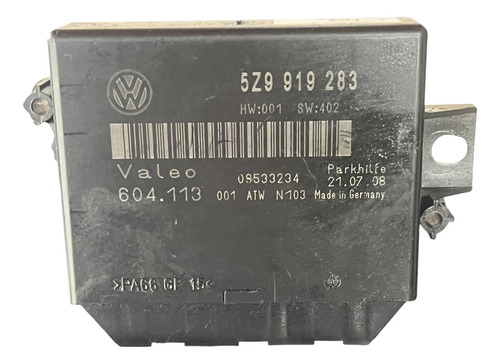 Módulo Conforto Park Assist Valeo 5z0 919 283 Vw Original - Imagem 2