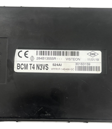 Módulo Bcm Conforto Renault Kwid Duster Captur 284b13555r - Imagem 1