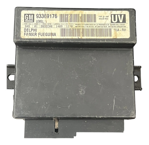 Módulo  Alarme Gm S10 Blazer Vectra Corsa 93369176 Original - Imagem 2