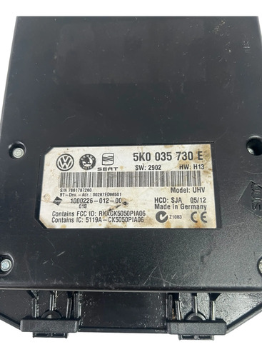 Modulo Bluetooth Original Jetta Passat Tiguan 5k0035730e - Imagem 2