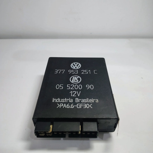 Centralina Alarme E Trava Vw Santana Gol G2 G3 377953251c - Imagem 2
