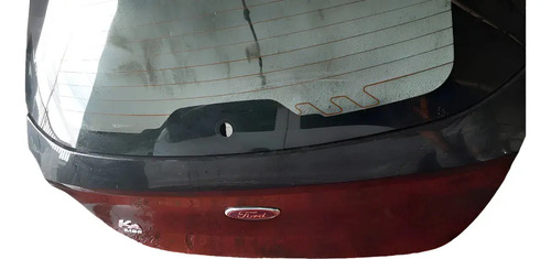 Tampa Traseira Ford Ka Hatch 2019 2020 2021 2022 P64 Preto Preto - Imagem 1