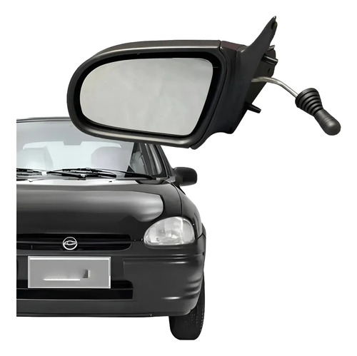 Retrovisor Manual Corsa Esquerdo 2001 2002 23 2004 2005