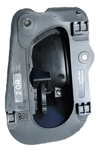 Maçaneta Interna Porta Dianteira Esquerda Corsa 2001 2002 50 Preto Dianteira - Imagem 3
