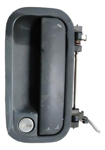 Maçaneta Externa Porta Dianteira Esquerda Corsa 2001 2002 50 Preto Dianteira
