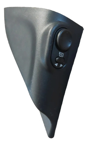 Moldura Interno Retrovisor Dianteira Esquer Cobalt 2017 104 Preto - Imagem 2