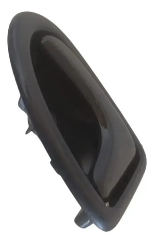 Maçaneta Interna Esquerda Clio 2003 2004 95 Preto Dianteira/traseira - Imagem 2