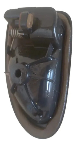 Maçaneta Interna Esquerda Clio 2003 2004 95 Preto Dianteira/traseira - Imagem 3