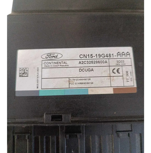 Kit Code Ecosport 2.0 Manual 2013 2014 2015 Preto - Imagem 8