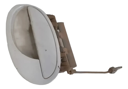 Maçaneta Externa Traseira Direita Corsa 2002 2003 15 Branco Traseira - Imagem 2