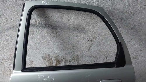 Porta Traseira Esquerda Xsara Picasso 2001 2002 2003 P3 Traseira Esquerda Prateado - Imagem 3