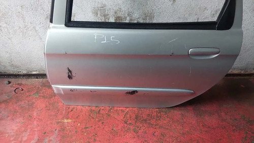 Porta Traseira Esquerda Xsara Picasso 2001 2002 2003 P3 Traseira Esquerda Prateado - Imagem 4