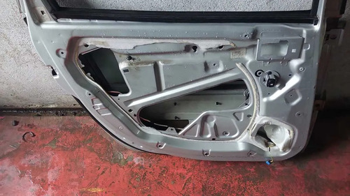 Porta Traseira Esquerda Xsara Picasso 2001 2002 2003 P3 Traseira Esquerda Prateado - Imagem 5