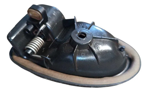 Maçaneta Interna Esquerda Clio 2001 2002 2003 2004 2005 154 Preto Dianteira - Imagem 2