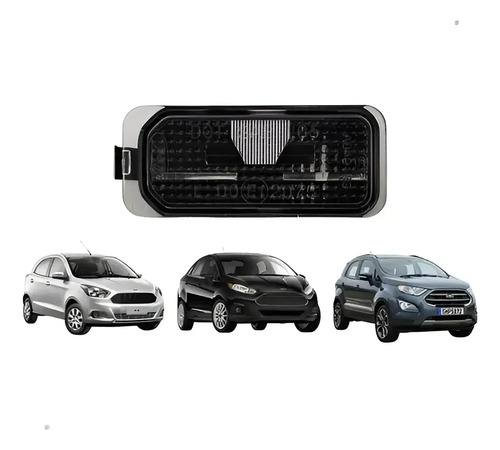 Lanterna Luz Placa Ford New Ka Fiesta Ecosport 8