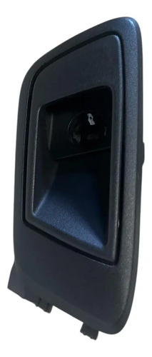 Maçaneta Interna Porta Traseira Direita New Fiesta 2015 125 Preto - Imagem 4