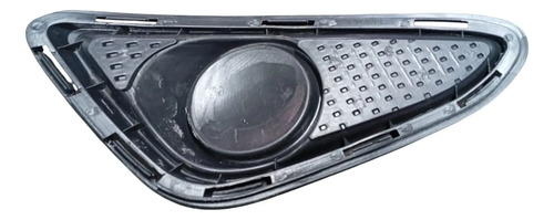 Moldura Farol Milha Lado Esq Hyundai Hb20 Hb20s 2012 A 2015 Preto Direito - Imagem 3