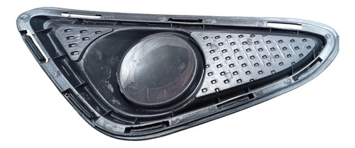 Moldura Farol Milha Lado Esq Hyundai Hb20 Hb20s 2012 A 2015 Preto Direito - Imagem 4