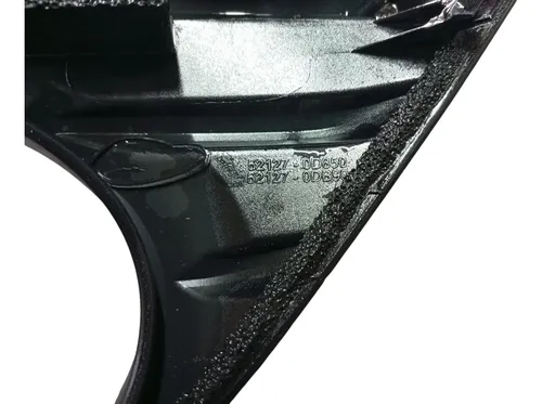 Moldura Farol De Milha Yaris Hatch Sedan 2019 A 2022 Preto Direito - Imagem 5