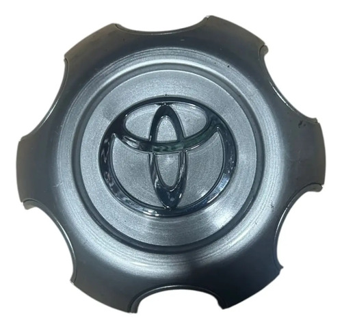 Calota Miolo De Roda Toyota Hilux Sw4 2011 Original Cinza
