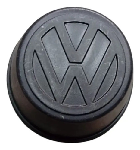 Calota Roda Copinho Volkswagen Gol Saveiro Parati 93 A 96 Preto - Imagem 2