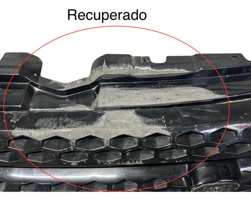 Grades De Parachoque Land Rover Evoque 2014 A 2018 Original Preto Fosco - Imagem 2
