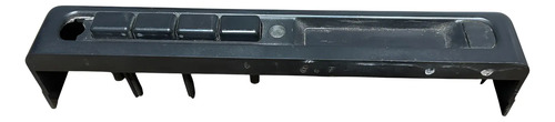 Moldura Relógio Digital Fiat Uno 1999 A 2010 Original Preto
