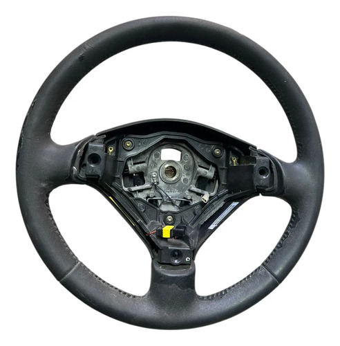 Volante Direção Peugeot 307 2007 2008 2009 2010 2011 2012 Preto - Imagem 2