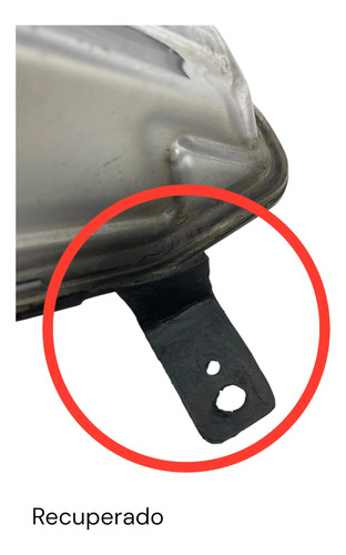 Farol De Milha Esquerdo Jeep Commander 2021 2024 Prateado - Imagem 2