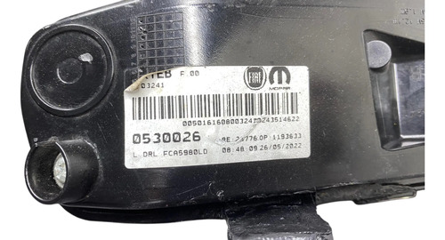 Farol De Milha Direito Jeep Commander 2021 2024 Prateado - Imagem 9