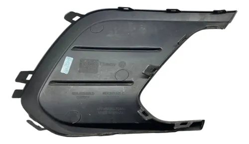 Moldura Farol Milha Esquerdo Vw Polo 2023 2025 Oem Pretoo Esquerdo - Imagem 3