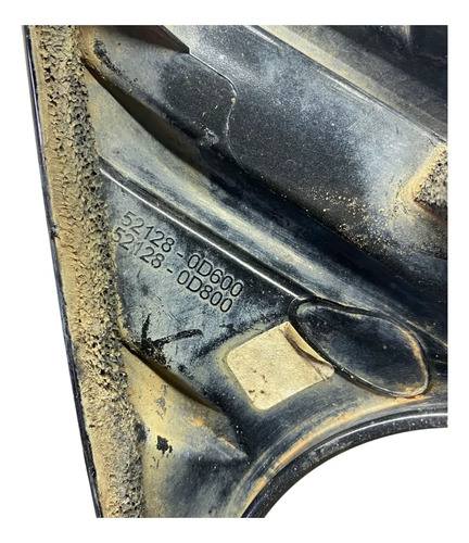 Moldura Farol De Milha Esquerdo Toyota Yaris 2018 2022 Preto Esquerdo - Imagem 4