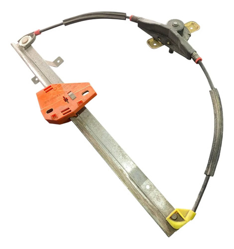 Maquina De Vidro Manual Dianteira Ld Ford Fiesta 1996 2006 - Imagem 2